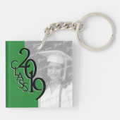 Green Abschluss Picture 2019 Schlüsselanhänger (Rückseite)