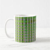 Green Abstract Art 1003 Kaffeetasse (Links)
