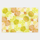 Green abstract art Magical wallpaper Geschenkpapier Set (Vorderseite 2)