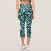 Green Abstract Capris for Any Occasion (Rückseite)
