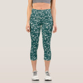 Green Abstract Capris for Any Occasion (Vorderseite)
