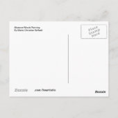 Green Abstract Colorful Fine Art Cards Postkarte (Rückseite)