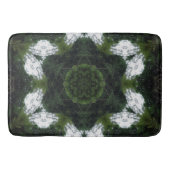 GREEN ABSTRACT DRAWING. SAMER BRASIL 1 BADEMATTE (Vorderseite)