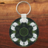 GREEN ABSTRACT DRAWING. SAMER BRASIL 1 SCHLÜSSELANHÄNGER (Vorderseite)