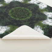 GREEN ABSTRACT DRAWING. SAMER BRASIL 1 SHERPADECKE (3/4)