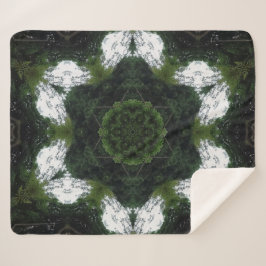 GREEN ABSTRACT DRAWING. SAMER BRASIL 1 SHERPADECKE