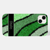 Green abstracted Case-Mate iPhone Fall Hülle (Rückseite (Horizontal))