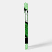 Green abstracted Case-Mate iPhone Fall Hülle (Rückseite / Links)