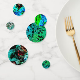 Green abstrakt Confetti, Sweet soft abstrakt Konfetti