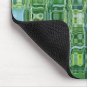Green Abstrakt Glass Mouse Pad Mousepad (Ecke)