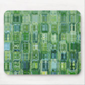 Green Abstrakt Glass Mouse Pad Mousepad (Vorne)