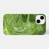 Green Abstrakt Mobile Case iPhone Hülle (Rückseite (Horizontal))