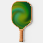 Green Abstrakt Pickleball Paddle (Rückseite)