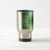 Green Abstrakt Star Reisebecher (Mittel)