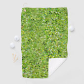 GREEN Abstraktes Muster Golfhandtuch (Insitu)
