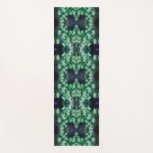 Green African Daisy Blume Abstrakt Yogamatte (Vorderseite)