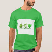 Green Afro Honey Shirt 3 (Vorderseite)