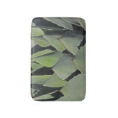 Green Agave Blätter Botanisches Foto Südwesten Badematte (Vorderseite Vertikal)