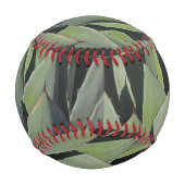 Green Agave Blätter Botanisches Foto Südwesten Baseball (Rückseite)