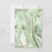 Green Age danke Einladung (Rückseite)