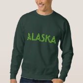 Green Alaska Sweatshirt (Vorderseite)