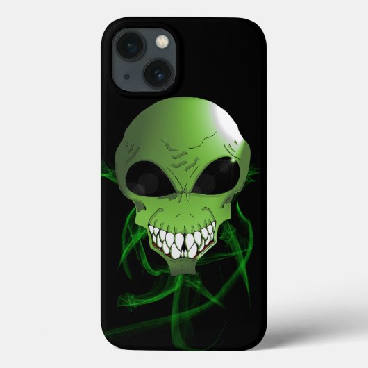 Green Alien Apple iPhone 8/7, Tough Phone Case (Rückseite)