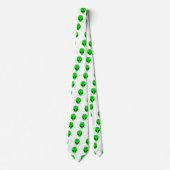 Green Alien Head Krawatte (Vorderseite)
