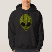 Green Alien Head T - Shirts (Vorderseite)