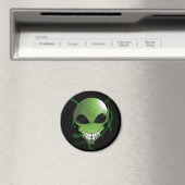 Green Alien Kühlschrank Magnet (In Situ (Geschirrspüler))