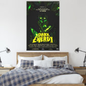 Green Alien Monster Leinwanddruck (Insitu (Schlafzimmer))