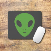 Green Alien Mouse Pad Mousepad