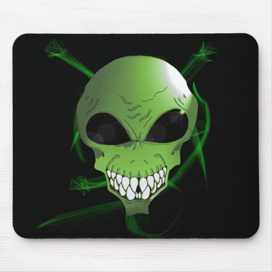 Green Alien Mousepad (Vorne)