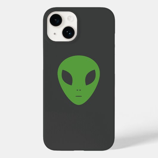 Green Alien Phone Case (Rückseite)