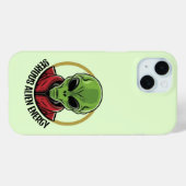 Green Alien Phone Case (Rückseite (Horizontal))