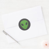 Green Alien Sticker (Umschlag)