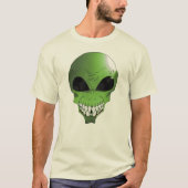 Green Alien T - Shirt (Vorderseite)