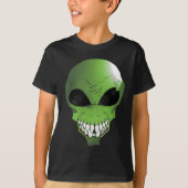 Green Alien T - Shirt (Vorderseite)