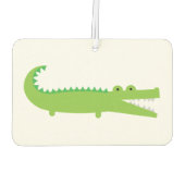 Green Alligator Car Air Freshener Autolufterfrischer (Rückseite)