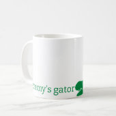Green Alligator-Tasse Kaffeetasse (Vorderseite Links)