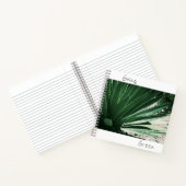 Green Aloe Succulent Pflanze Notebook Notizblock (Innenseite)