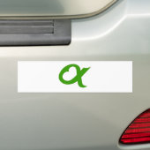 Green Alpheart Autoaufkleber (Auf Auto)