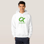 Green Alpheart Hoodie (Vorne ganz)