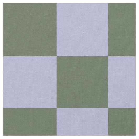 Green and Blue Checkered Pattern Stoff (Nahaufnahme)