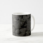 GREEN AND BROWN PINE CONES KAFFEETASSE (VorderseiteRechts)