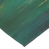 Green and gold motion abstract tischdecke (Schrägansicht)