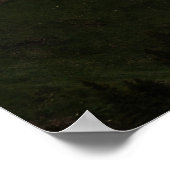 GREEN AND GRAY MOUNTAIN UNDER WHITE CLOUDS POSTER (Ecke)