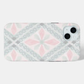 Green and pink pastel diamond pattern Case-Mate iPhone hülle (Rückseite (Horizontal))
