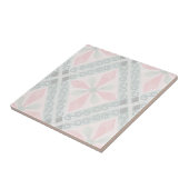 Green and pink pastel diamond pattern fliese (Seite)