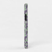 green and purple camo abstract Case-Mate iPhone hülle (Hinten/Rechts)