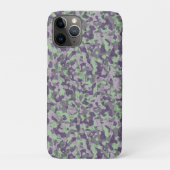 green and purple camo abstract Case-Mate iPhone hülle (Rückseite)